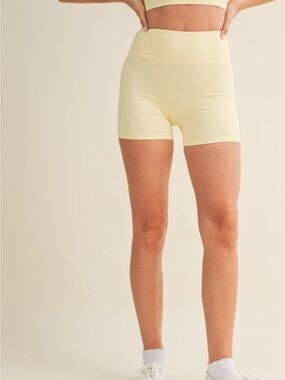 🆕🍋LEMON CONTOUR SHORTS